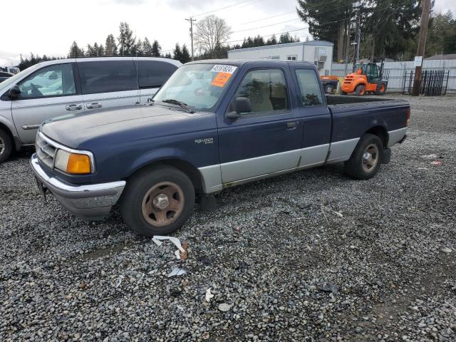 1FTCR14UXVPB24605 - 1997 FORD RANGER SUPER CAB BLUE photo 1