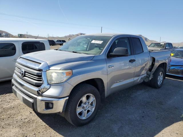 5TFRY5F18EX168044 - 2014 TOYOTA TUNDRA DOUBLE CAB SR/SR5 SILVER photo 1