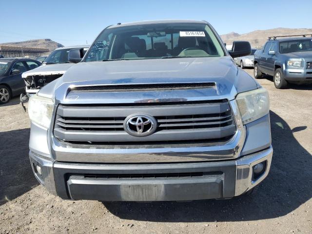 5TFRY5F18EX168044 - 2014 TOYOTA TUNDRA DOUBLE CAB SR/SR5 SILVER photo 5