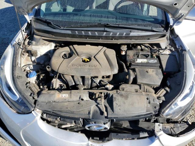 5NPDH4AE3FH585440 - 2015 HYUNDAI ELANTRA SE SILVER photo 11