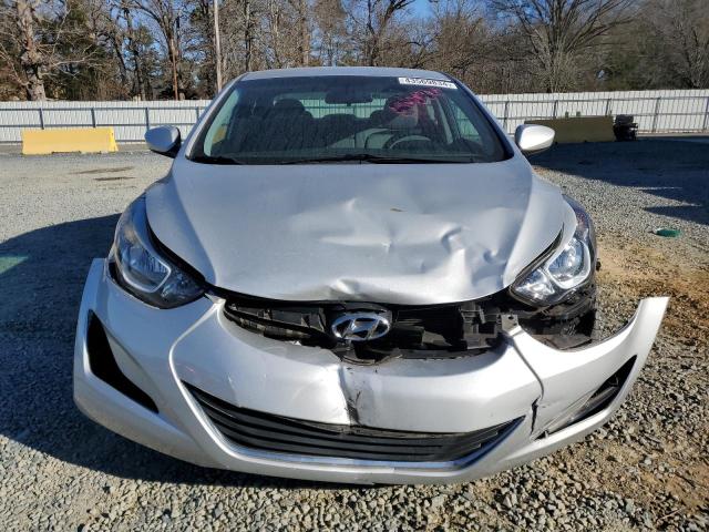 5NPDH4AE3FH585440 - 2015 HYUNDAI ELANTRA SE SILVER photo 5