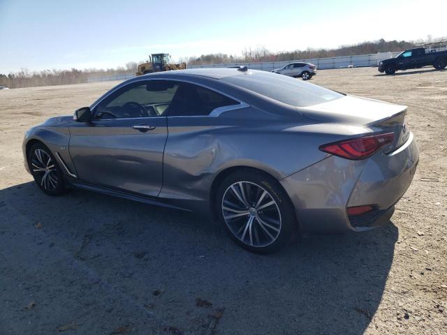 JN1EV7EL6HM550877 - 2017 INFINITI Q60 PREMIUM GRAY photo 2