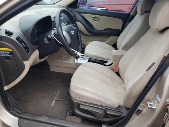 KMHDU46D79U610115 - 2009 HYUNDAI ELANTRA GLS TAN photo 7