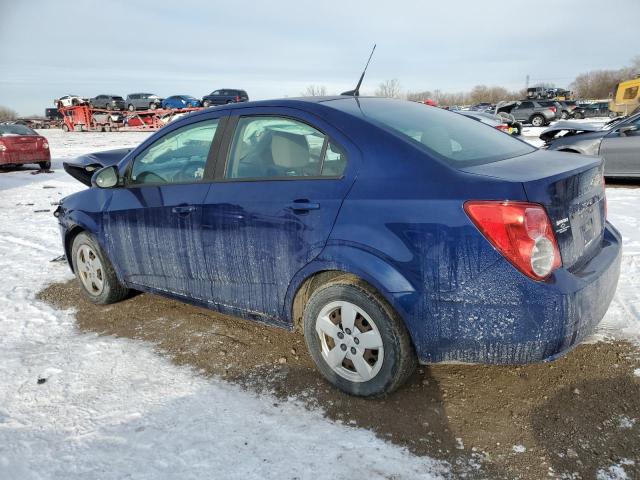 1G1JA5SH2D4195611 - 2013 CHEVROLET SONIC LS BLUE photo 2