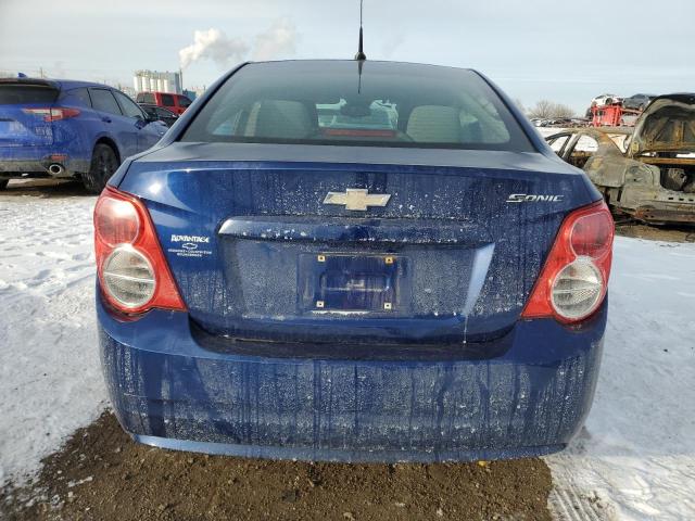 1G1JA5SH2D4195611 - 2013 CHEVROLET SONIC LS BLUE photo 6