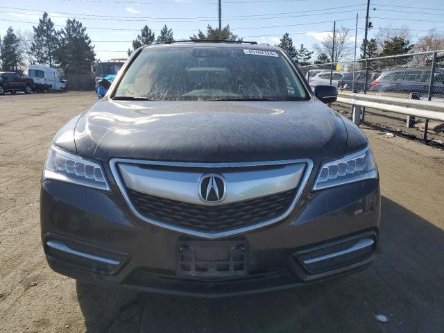 5FRYD4H48GB008931 - 2016 ACURA MDX TECHNOLOGY GRAY photo 5