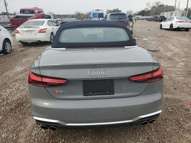 WAUW4GF58LN000682 - 2020 AUDI S5 PREMIUM PLUS ნაცრისფერი ფოტო 6