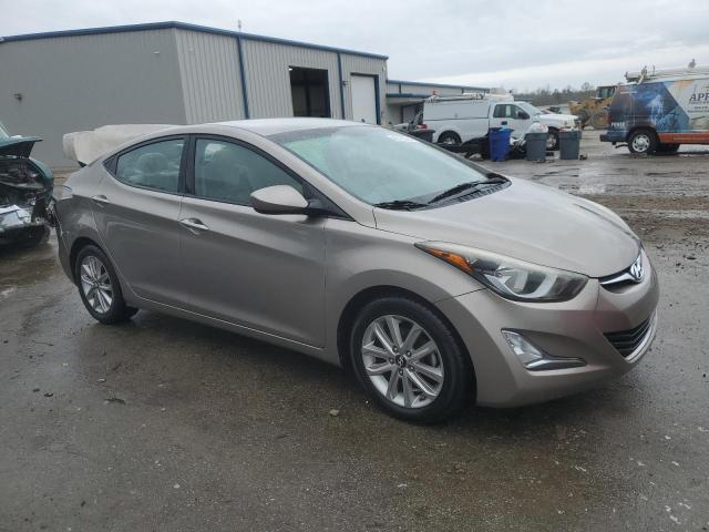 5NPDH4AEXGH748098 - 2016 HYUNDAI ELANTRA SE TAN photo 4