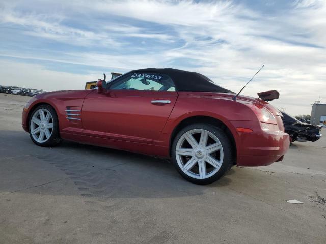 1C3AN65L55X028245 - 2005 CHRYSLER CROSSFIRE LIMITED RED photo 2