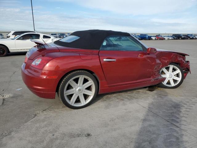 1C3AN65L55X028245 - 2005 CHRYSLER CROSSFIRE LIMITED RED photo 3