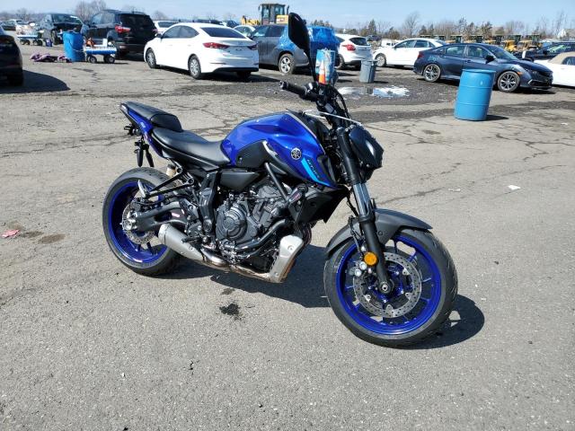 JYARM32E4NA005530 - 2022 YAMAHA MT07 BLUE photo 4