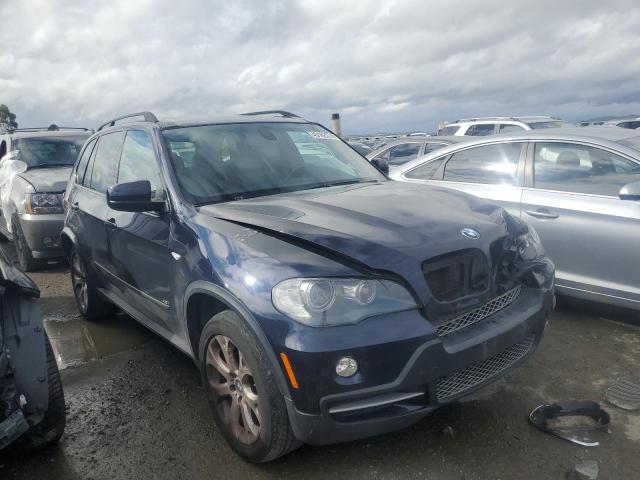 5UXFE83518L098563 - 2008 BMW X5 4.8I BLUE photo 4