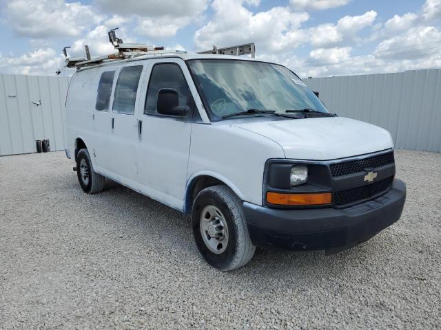 1GCWGFCF9F1235329 - 2015 CHEVROLET EXPRESS G2 WHITE photo 4