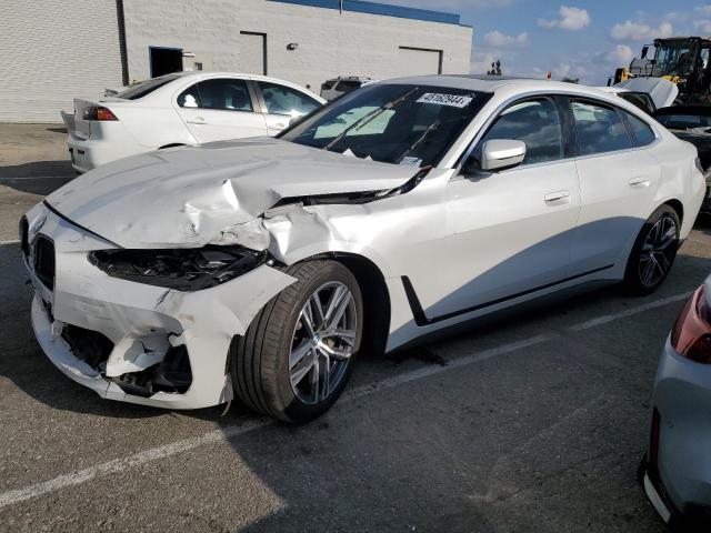 WBA63AV04NFM77399 - 2022 BMW 430I GRAN COUPE WHITE photo 1