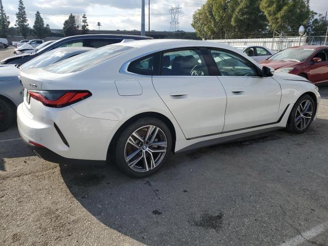 WBA63AV04NFM77399 - 2022 BMW 430I GRAN COUPE WHITE photo 3