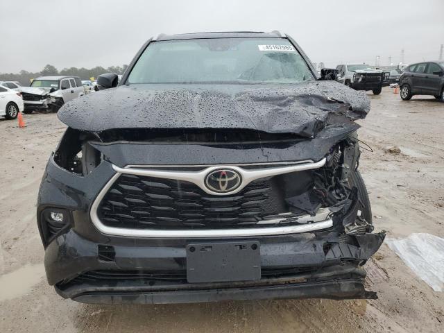 5TDGZRBH5NS244954 - 2022 TOYOTA HIGHLANDER XLE BLACK photo 5