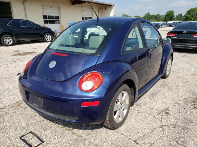 3VWRW31CX7M520419 - 2007 VOLKSWAGEN NEW BEETLE 2.5L OPTION PACKAGE 1 BLUE photo 4