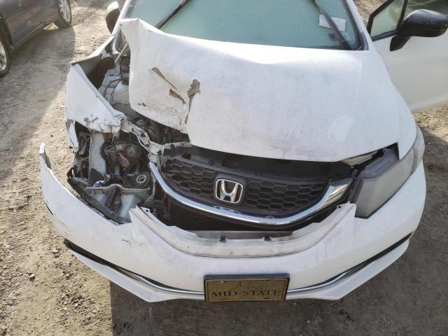 2HGFB2F53EH528882 - 2014 HONDA CIVIC LX WHITE photo 11