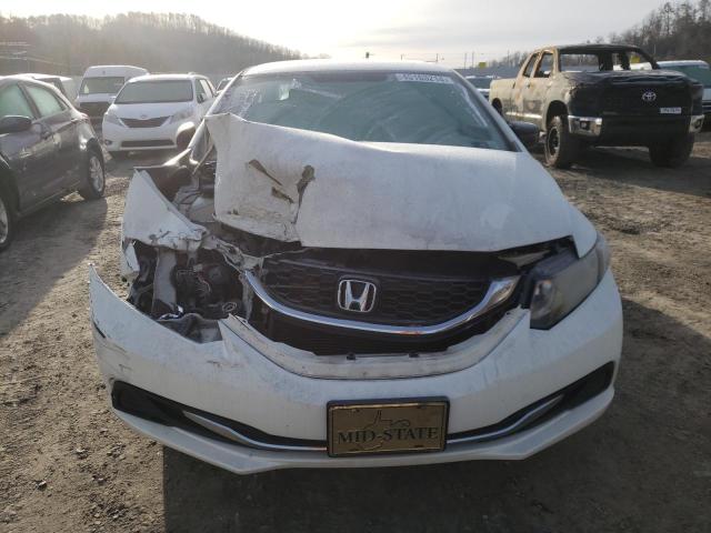 2HGFB2F53EH528882 - 2014 HONDA CIVIC LX WHITE photo 5