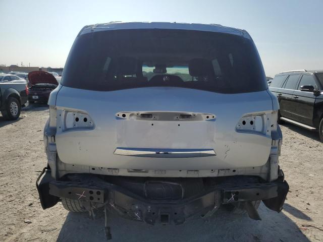 JN8AZ2ND4E9751109 - 2014 INFINITI QX80 SILVER photo 6