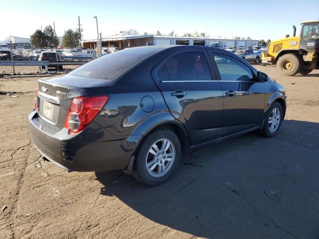 1G1JC5SHXE4131585 - 2014 CHEVROLET SONIC LT GRAY photo 3