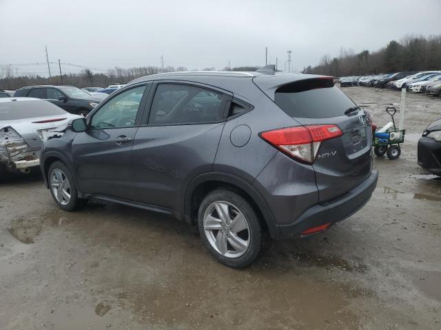 3CZRU6H74KM714448 - 2019 HONDA HR-V EXL GRAY photo 2