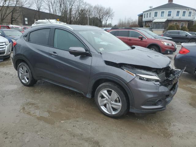 3CZRU6H74KM714448 - 2019 HONDA HR-V EXL GRAY photo 4