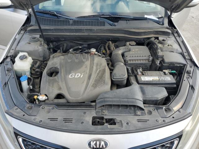 5XXGM4A74EG315105 - 2014 KIA OPTIMA LX SILVER photo 11