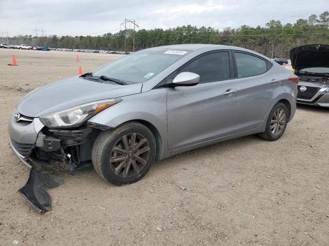 KMHDH4AE4EU173561 - 2014 HYUNDAI ELANTRA SE GRAY photo 1