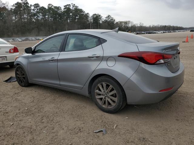 KMHDH4AE4EU173561 - 2014 HYUNDAI ELANTRA SE GRAY photo 2