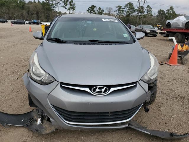 KMHDH4AE4EU173561 - 2014 HYUNDAI ELANTRA SE GRAY photo 5