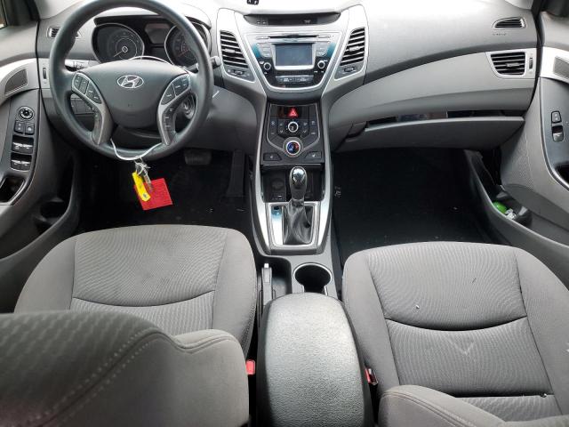 KMHDH4AE4EU173561 - 2014 HYUNDAI ELANTRA SE GRAY photo 8