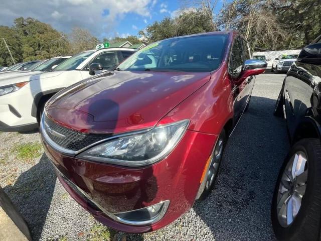 2C4RC1GG7JR314694 - 2018 CHRYSLER PACIFICA LIMITED RED photo 2