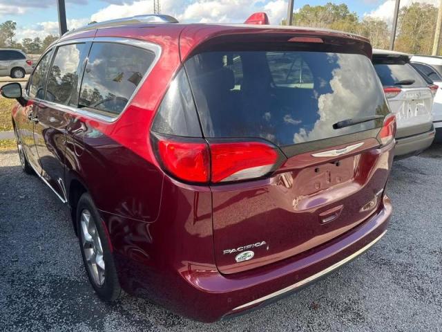 2C4RC1GG7JR314694 - 2018 CHRYSLER PACIFICA LIMITED RED photo 3