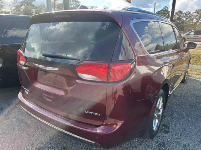 2C4RC1GG7JR314694 - 2018 CHRYSLER PACIFICA LIMITED RED photo 4
