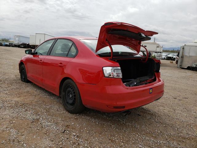 3VW1K7AJ4FM420622 - 2015 VOLKSWAGEN JETTA BASE 红色 照片 2