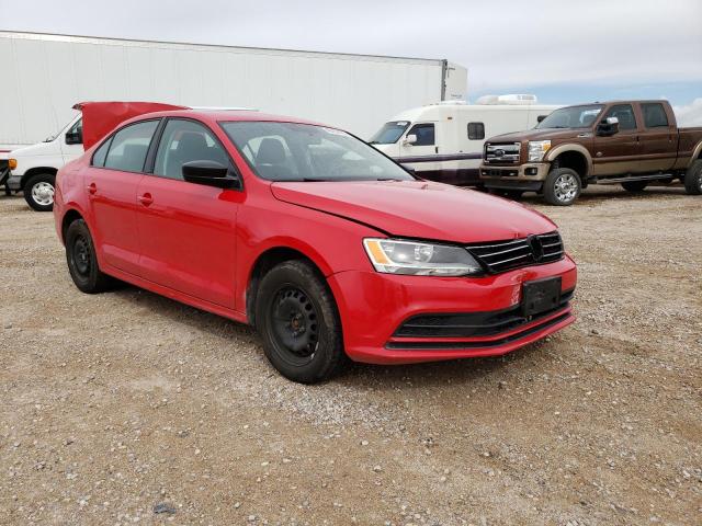 3VW1K7AJ4FM420622 - 2015 VOLKSWAGEN JETTA BASE 红色 照片 4