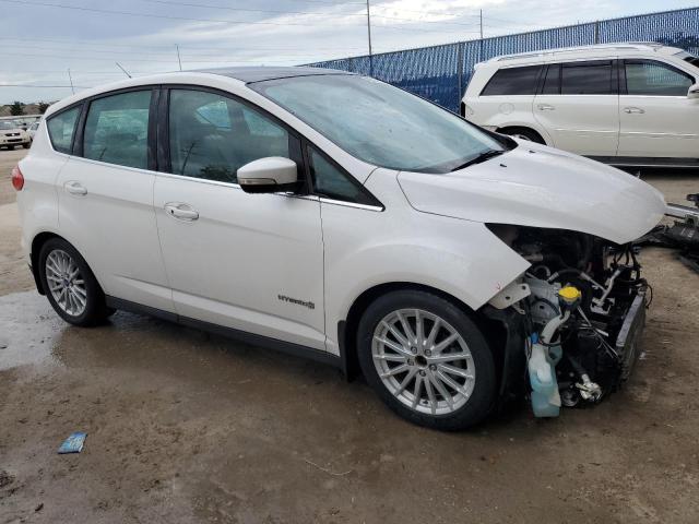 1FADP5BU3DL503428 - 2013 FORD C-MAX SEL WHITE photo 4