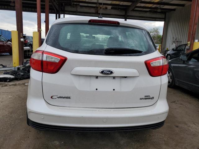 1FADP5BU3DL503428 - 2013 FORD C-MAX SEL WHITE photo 6