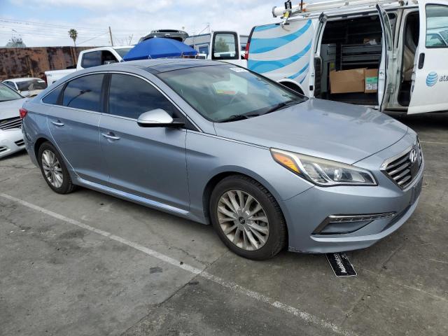 5NPE34AF7FH011211 - 2015 HYUNDAI SONATA SPORT SILVER photo 4