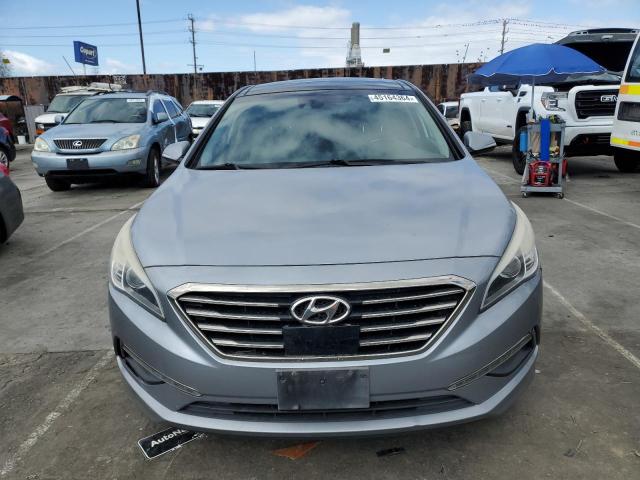 5NPE34AF7FH011211 - 2015 HYUNDAI SONATA SPORT SILVER photo 5