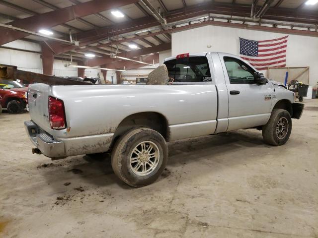 3D7KS26A17G795165 - 2007 DODGE RAM 2500 ST SILVER photo 3