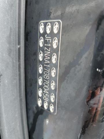 JF1ZNAA17G8700458 - 2016 TOYOTA SCION FR-S BLACK photo 12