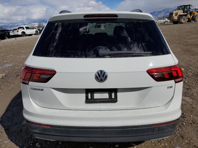 3VV1B7AX8JM091862 - 2018 VOLKSWAGEN TIGUAN S WHITE photo 6