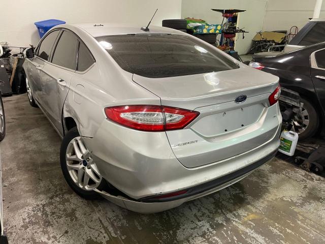 1FA6P0H72E5378165 - 2014 FORD FUSION SE SILVER photo 3