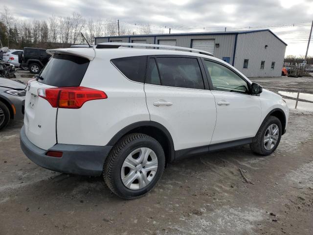 JTMZFREV2D5000377 - 2013 TOYOTA RAV4 LE WHITE photo 3