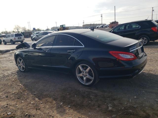 WDDLJ7DB2EA099636 - 2014 MERCEDES-BENZ CLS 550 BLACK photo 2