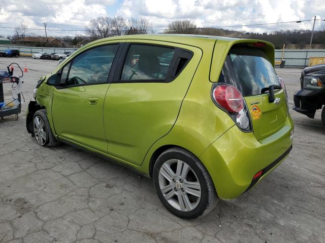 KL8CD6S97DC538661 - 2013 CHEVROLET SPARK 1LT GREEN photo 2