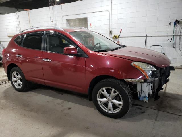 JN8AS5MVXAW102328 - 2010 NISSAN ROGUE S RED photo 4