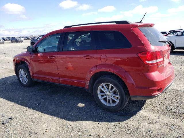 3C4PDCBG2FT612713 - 2015 DODGE JOURNEY SXT RED photo 2